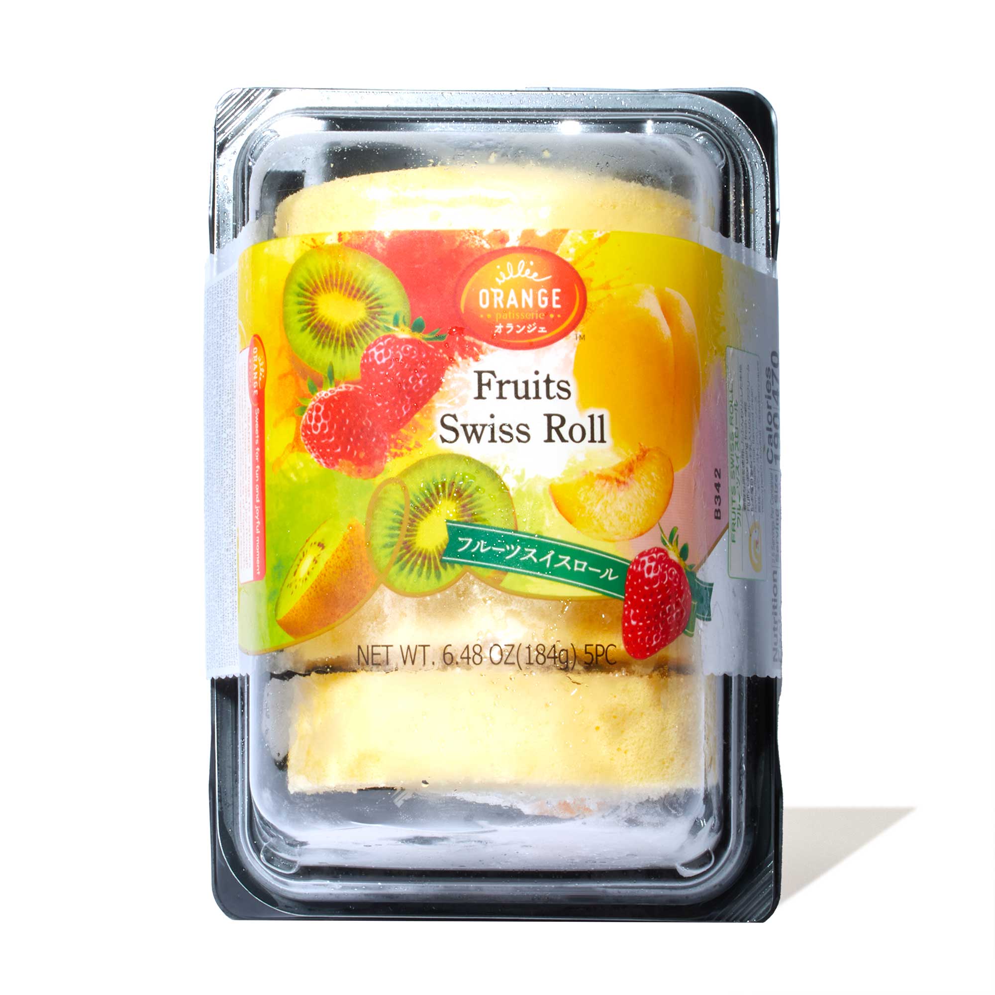 FZN: Orange Fruits Swiss Roll (184G)