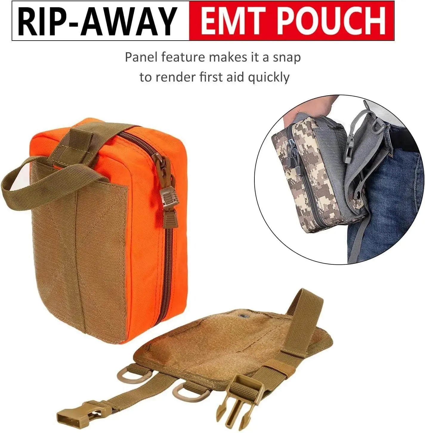 IFAK Pouch (Empty) – Compact, Durable, and Ready for Action