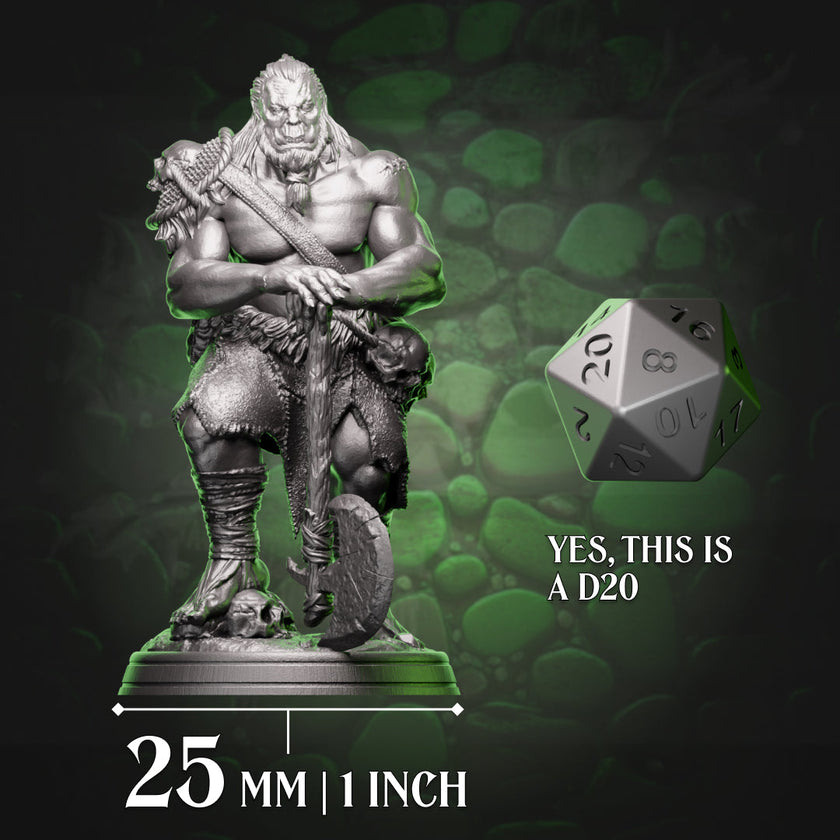 Orc Fighter - Axe | 5e