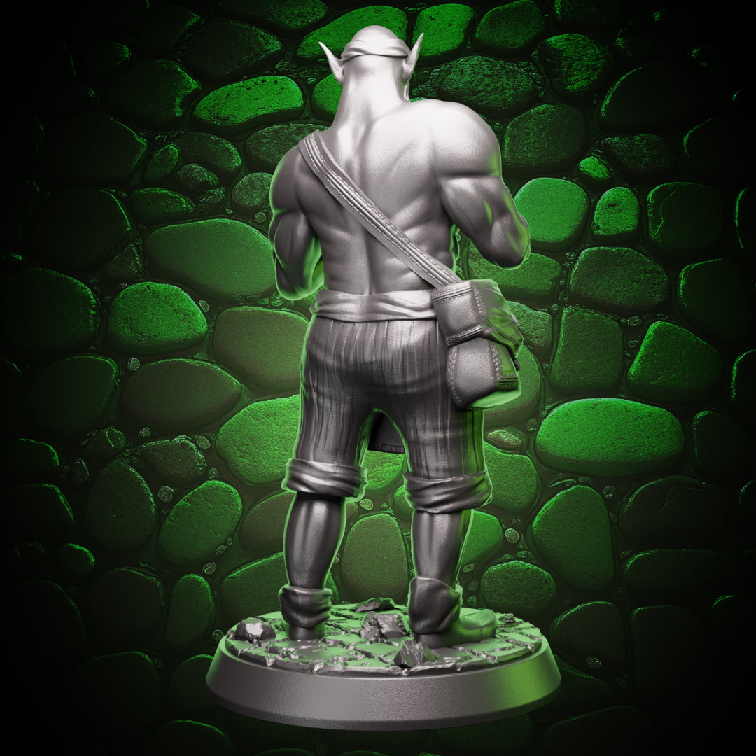 Orc Monk - Unarmoured | 5e