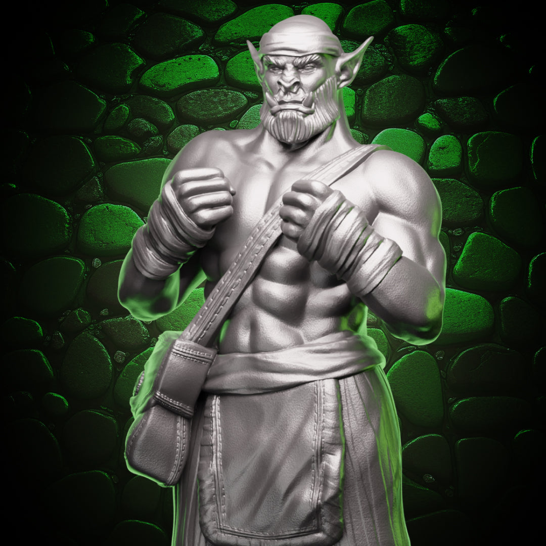 Orc Monk - Unarmoured | 5e