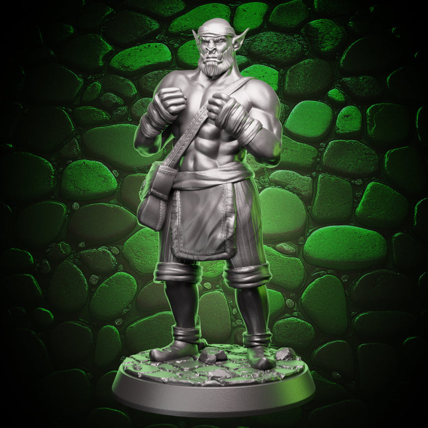 Orc Monk - Unarmoured | 5e