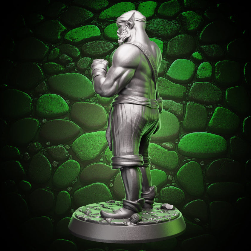 Orc Monk - Unarmoured | 5e