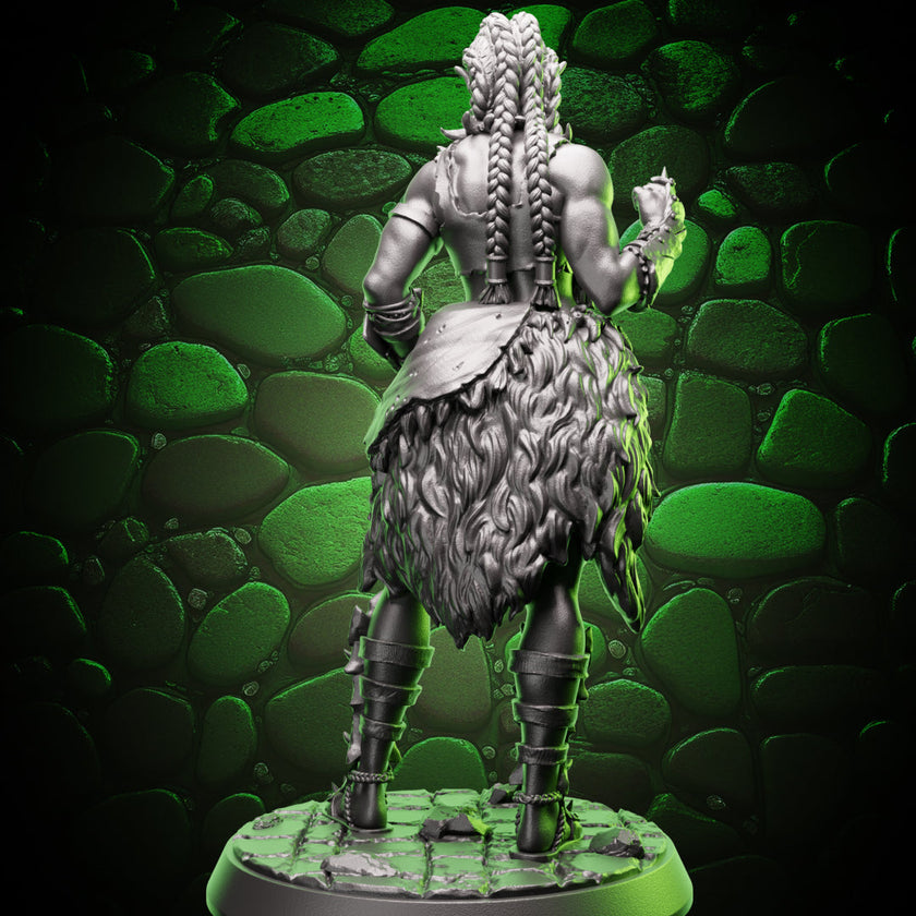 Orc Monk | Spiked Gauntlets | 5e