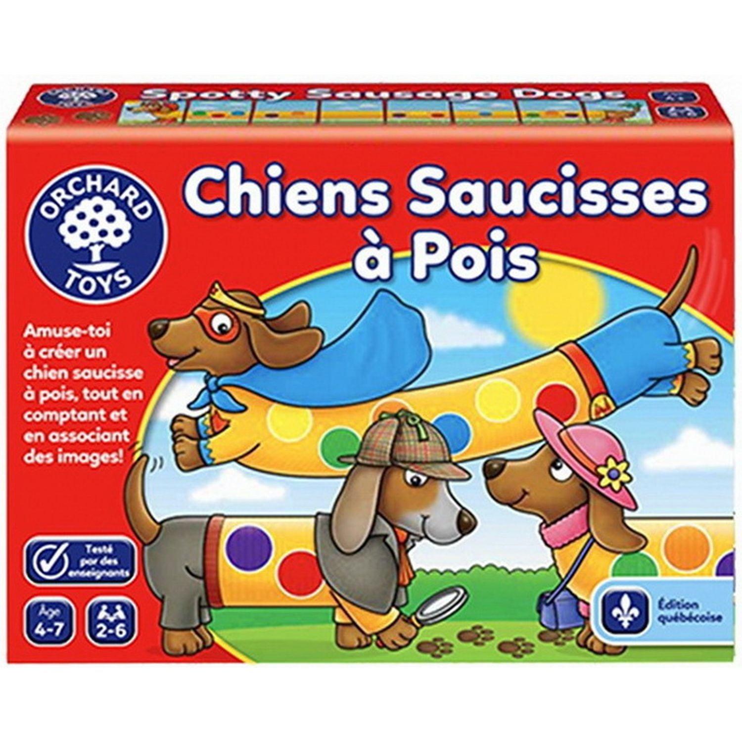 Orchard Toys - Chiens Saucisses A Pois (FR)