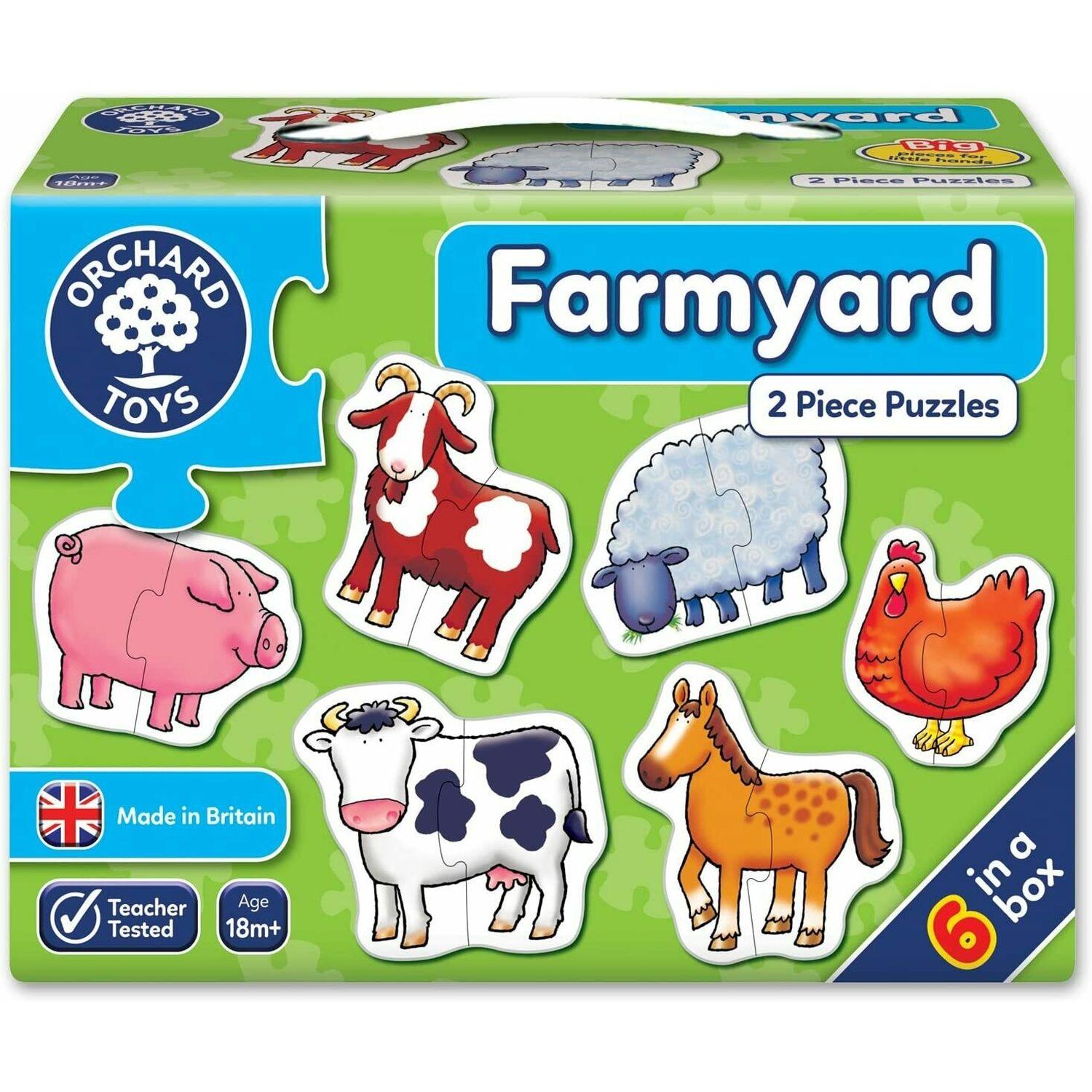 Orchard Toys - First Pz - Farm - 6X2 Pcs