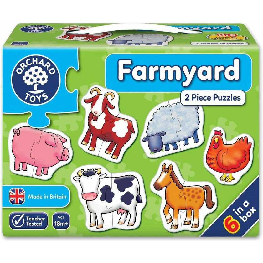Orchard Toys - First Pz - Farm - 6X2 Pcs