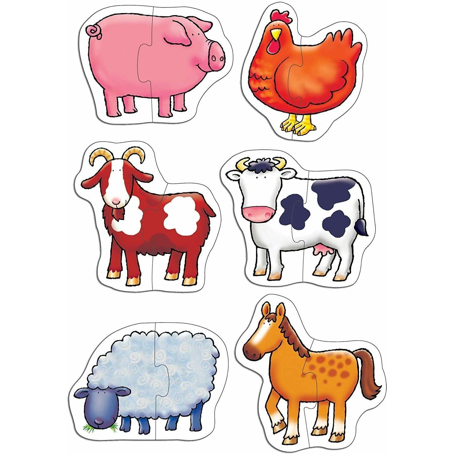 Orchard Toys - First Pz - Farm - 6X2 Pcs