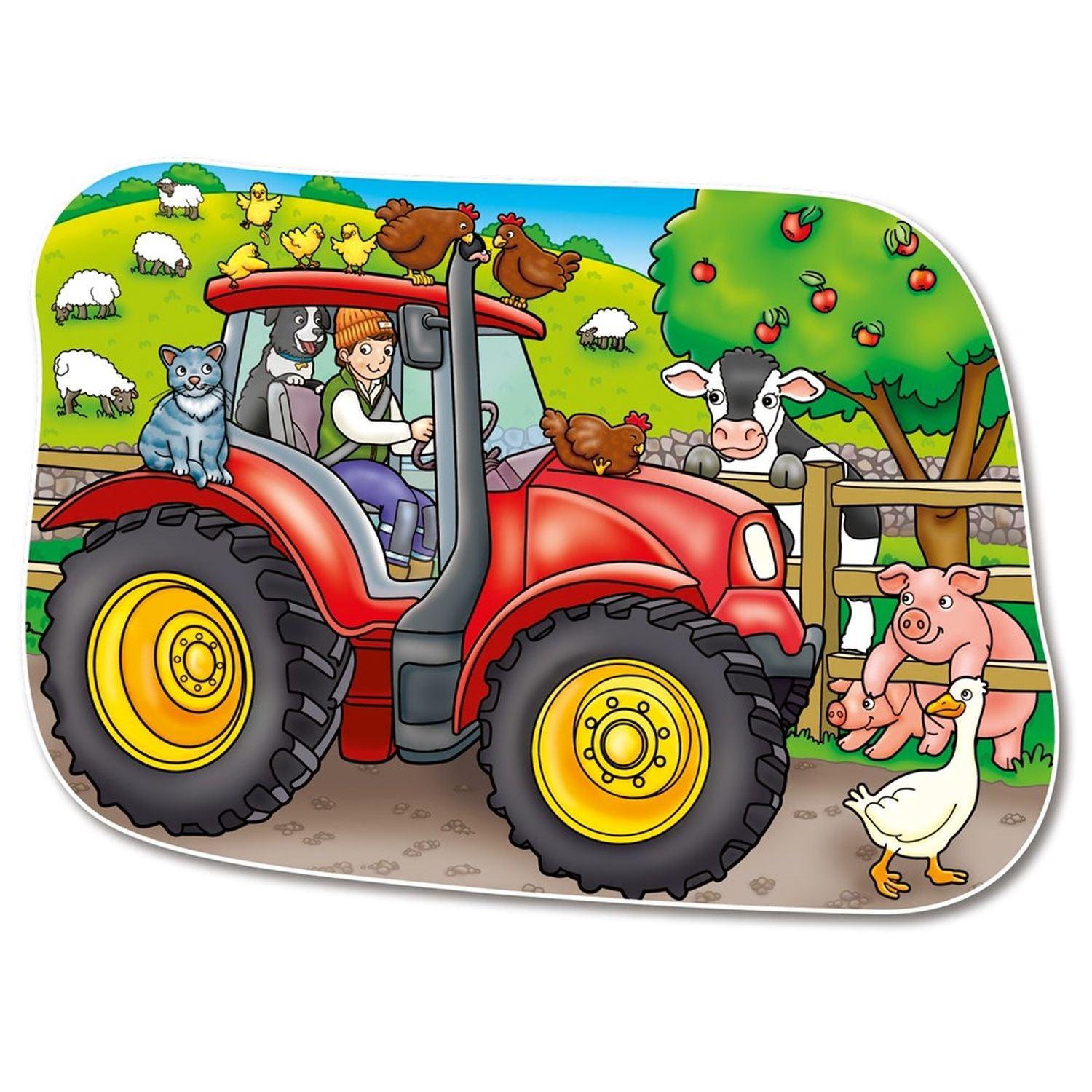 Orchard Toys - Floor - Big Tractor (25-Piece Puzzle)