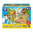 Orchard Toys - Who's On The Farm (Poster) (20-Piece Puzzle)