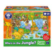 Orchard Toys - Who'sin The Jungle (Poster) (25-Piece Puzzle)