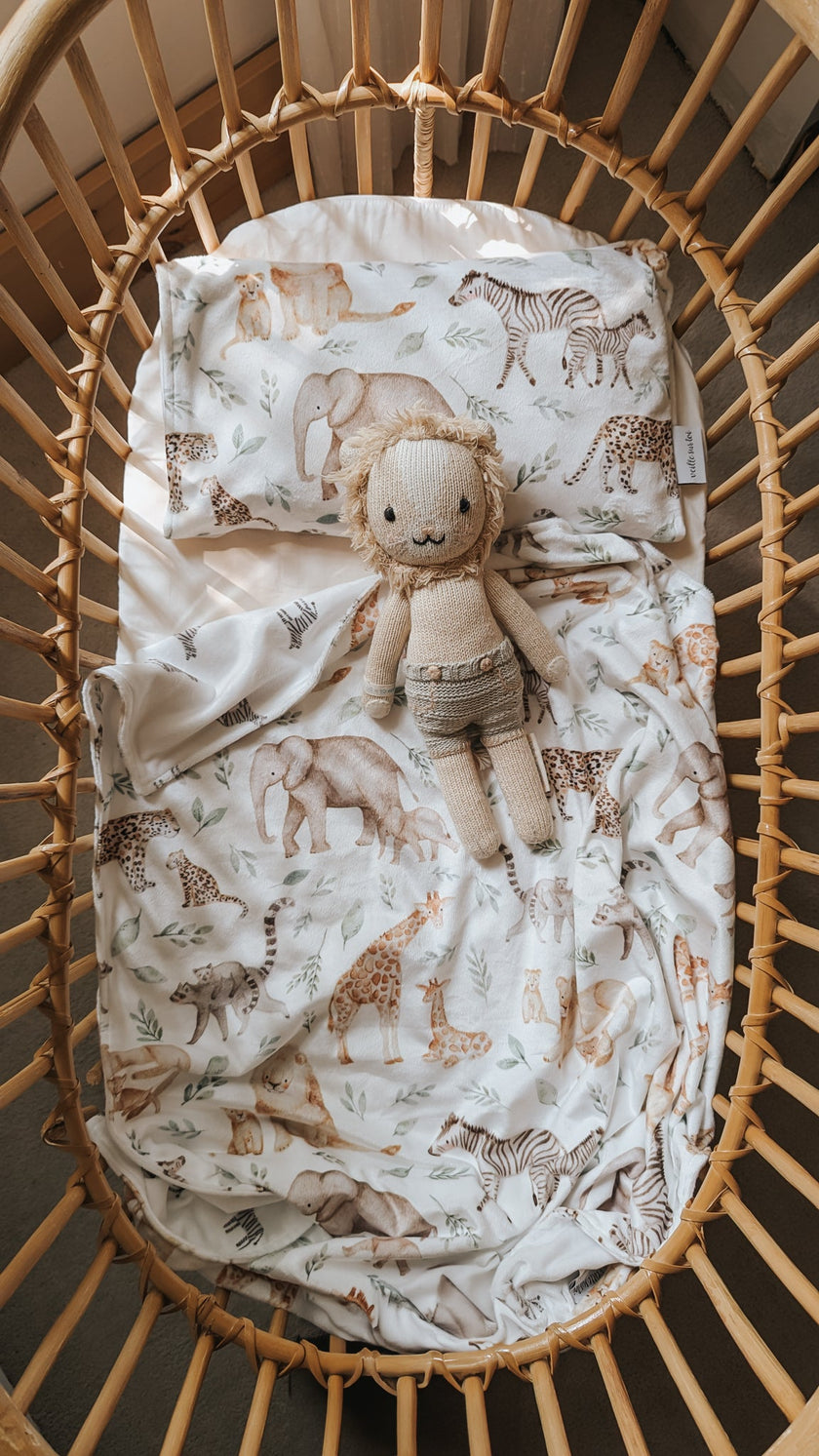 Children's pillowcase - Savannah - Veille sur toi