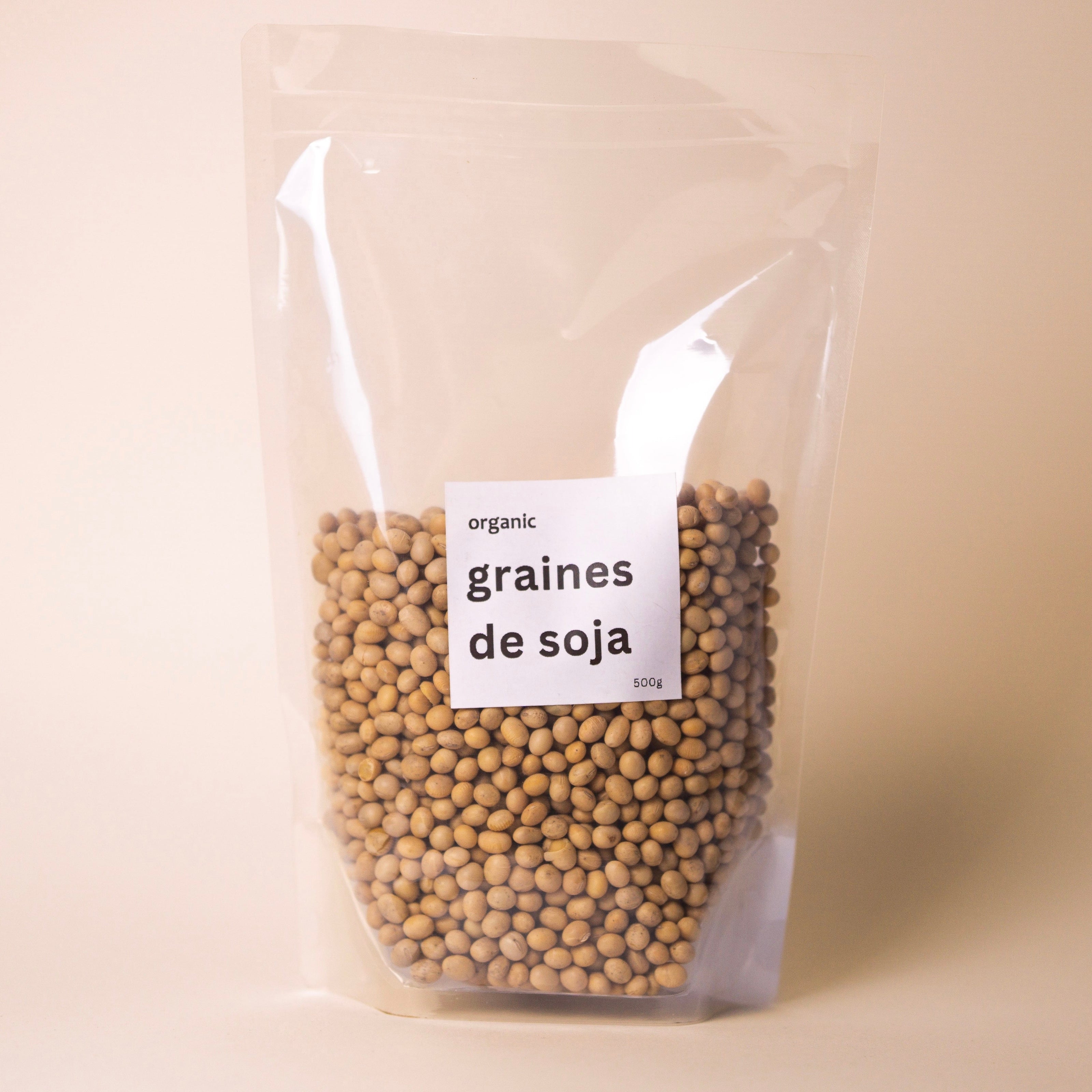 Organic soy beans
