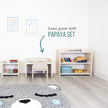 BANANA - Étagère Montessori avec bordures