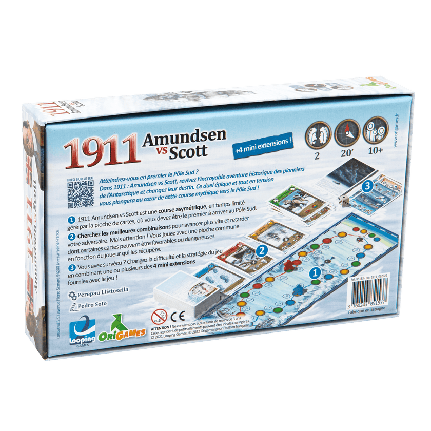 Origames - 1911 Amundsen vs Scott
