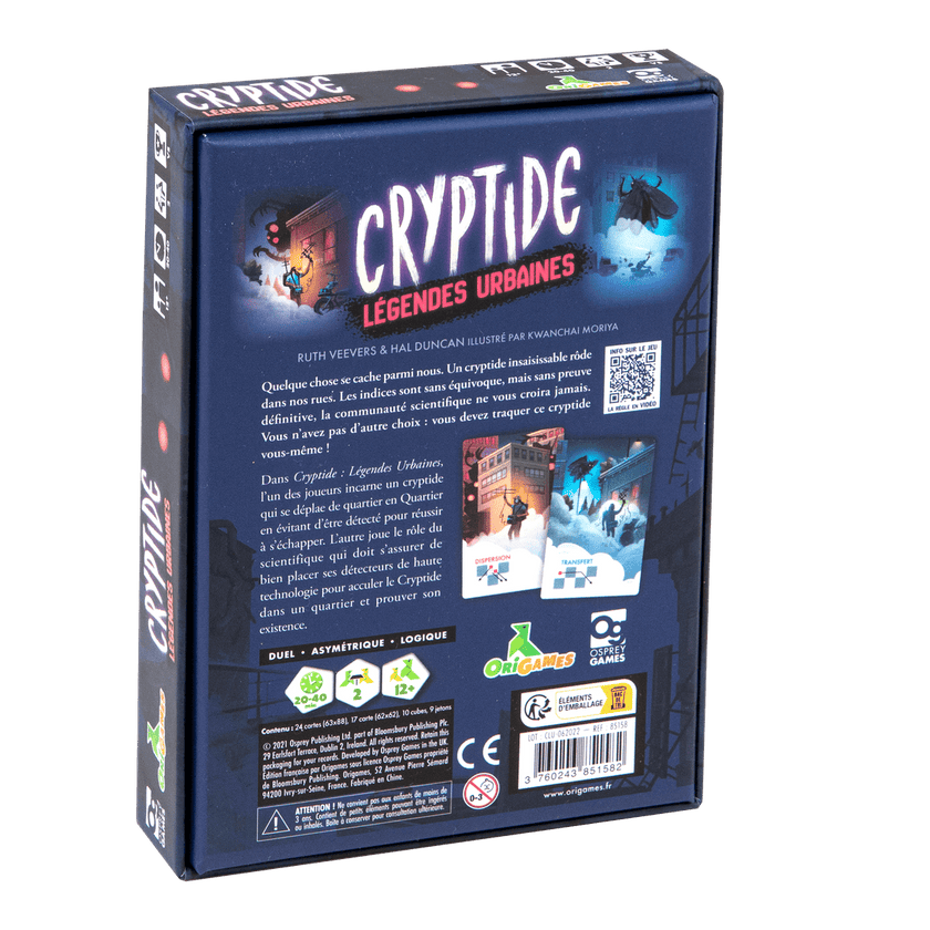 Origames - Cryptide - Légendes Urbaines (FR)