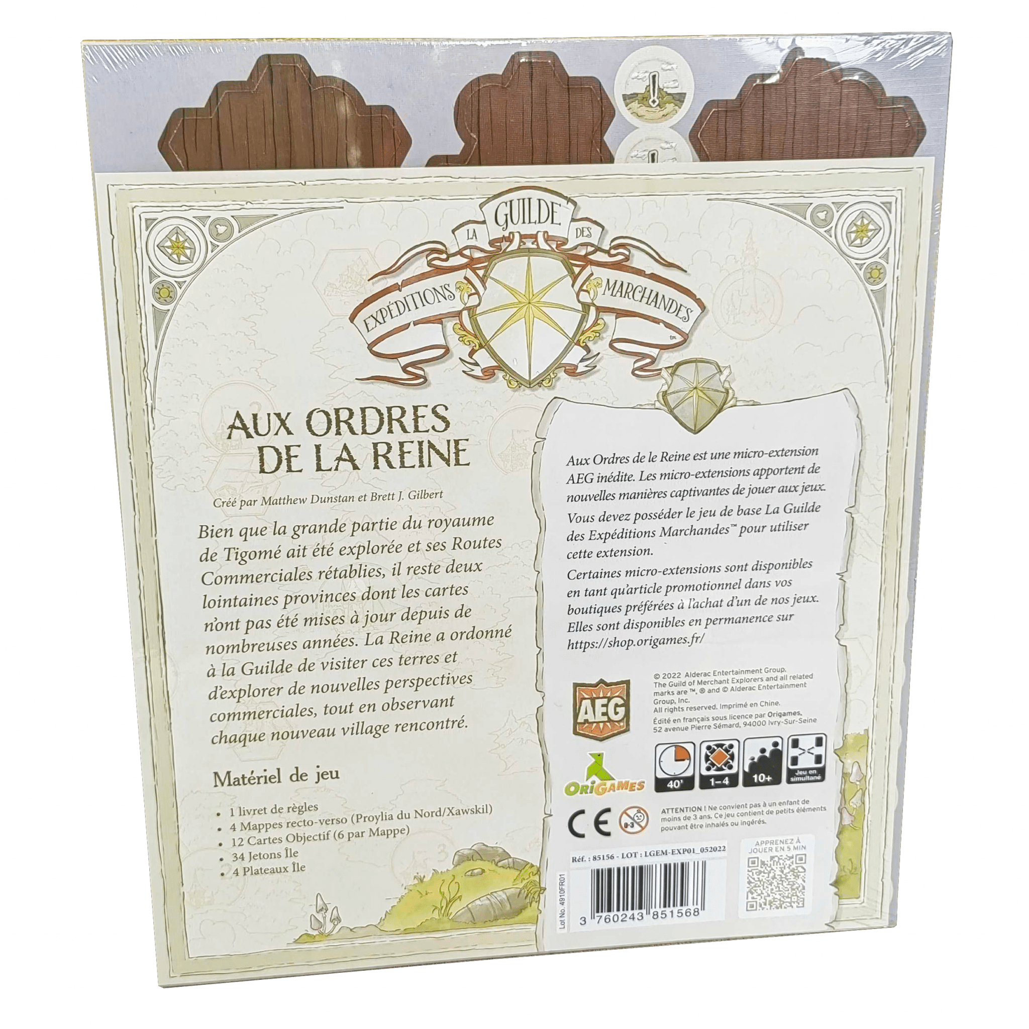 Origames - La Guilde Des Expéditions Marchandes - Extension Aux Ordres De La Reine