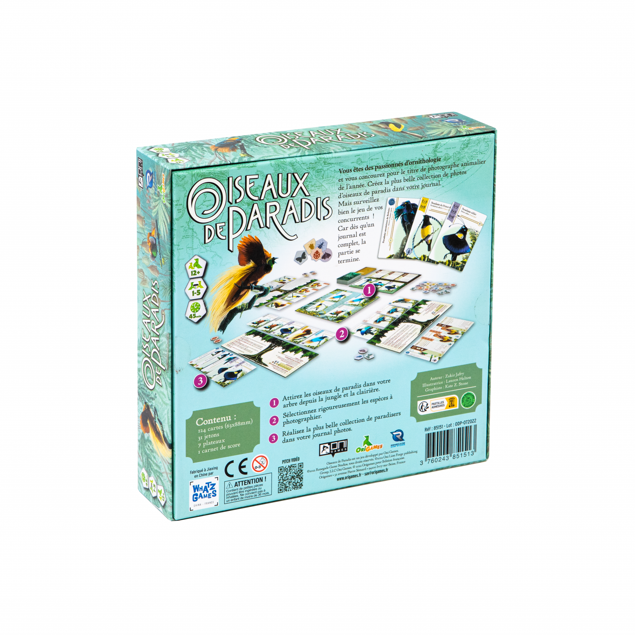 Origames - Oiseaux du Paradis (FR)