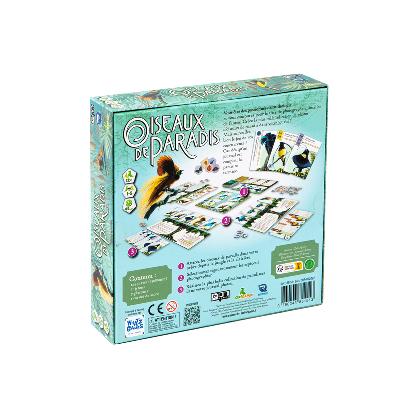 Origames - Oiseaux du Paradis (FR)