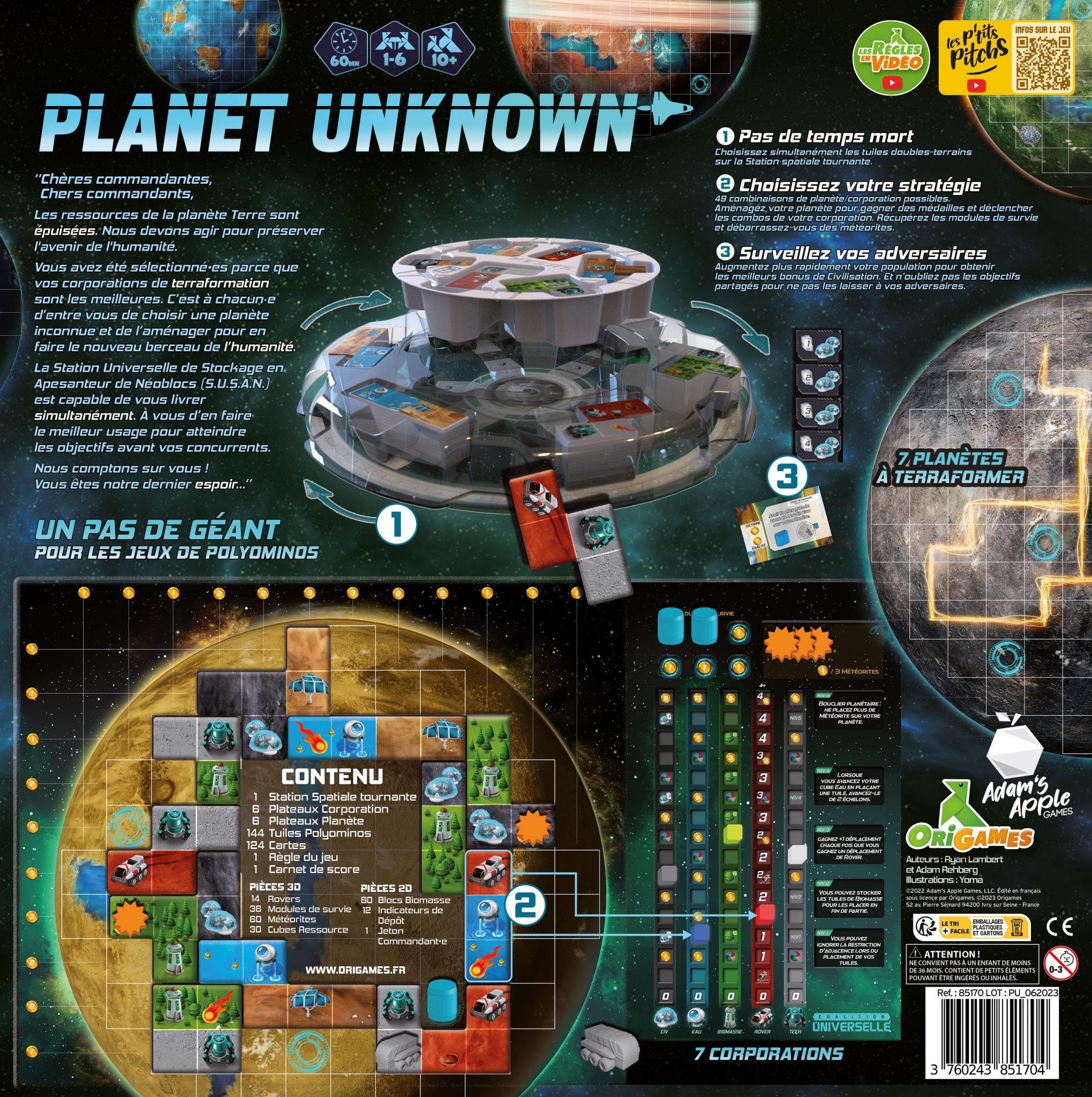 Origames - Planet Unknown (FR)