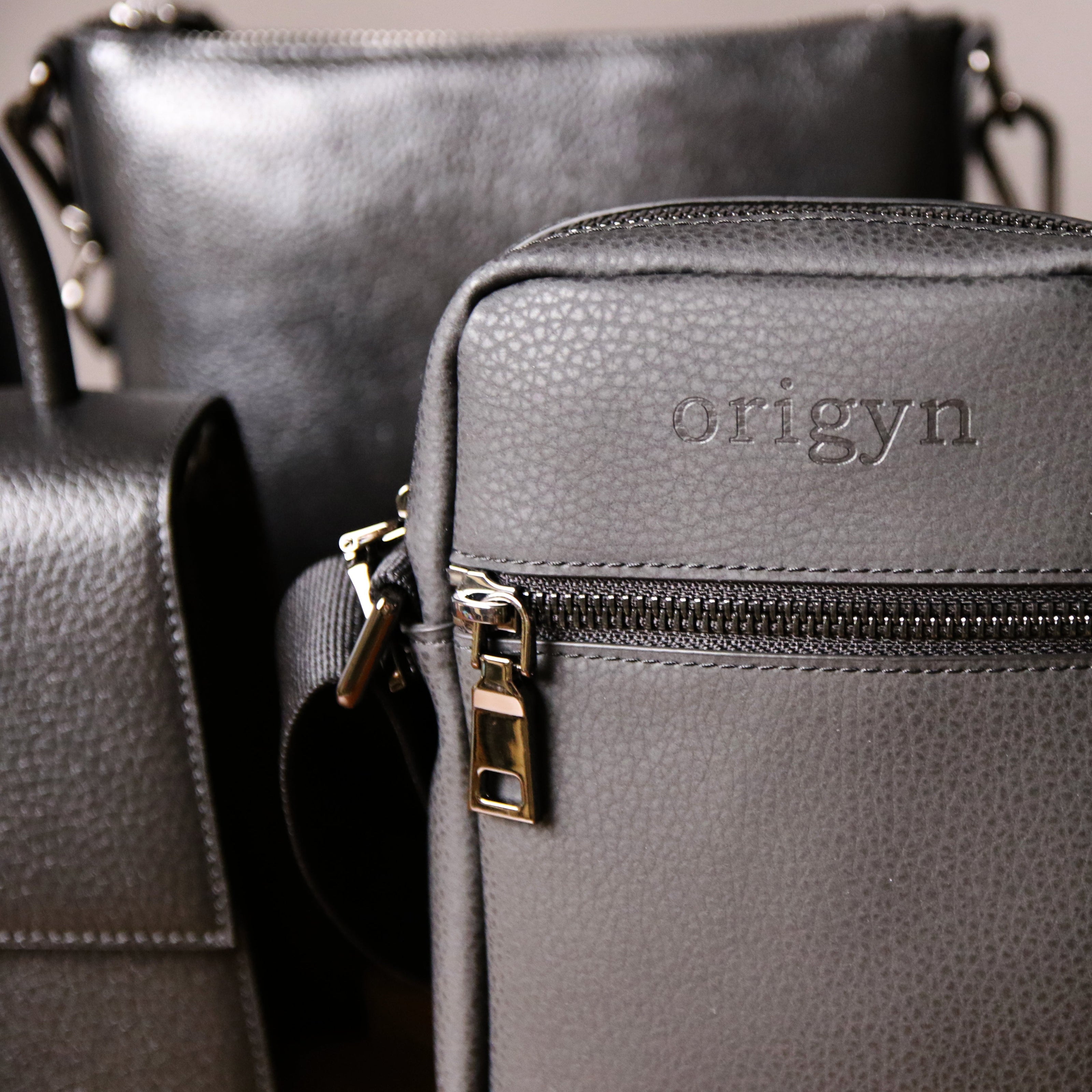Origyn 02 - Plant-Based Vegan Leather Cross-body Handbag - Made with MIRUM®