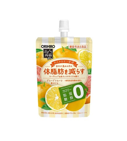 Orihiro Konjac Jelly Plus Grapefruit (130G) [Best Before Date: 2027.02]