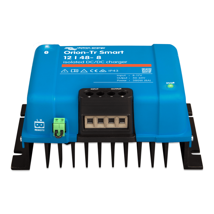 Victron Energy – Orion-Tr Smart 12/48-8A (380W) Isolated DC-DC Charger | ORI124838120
