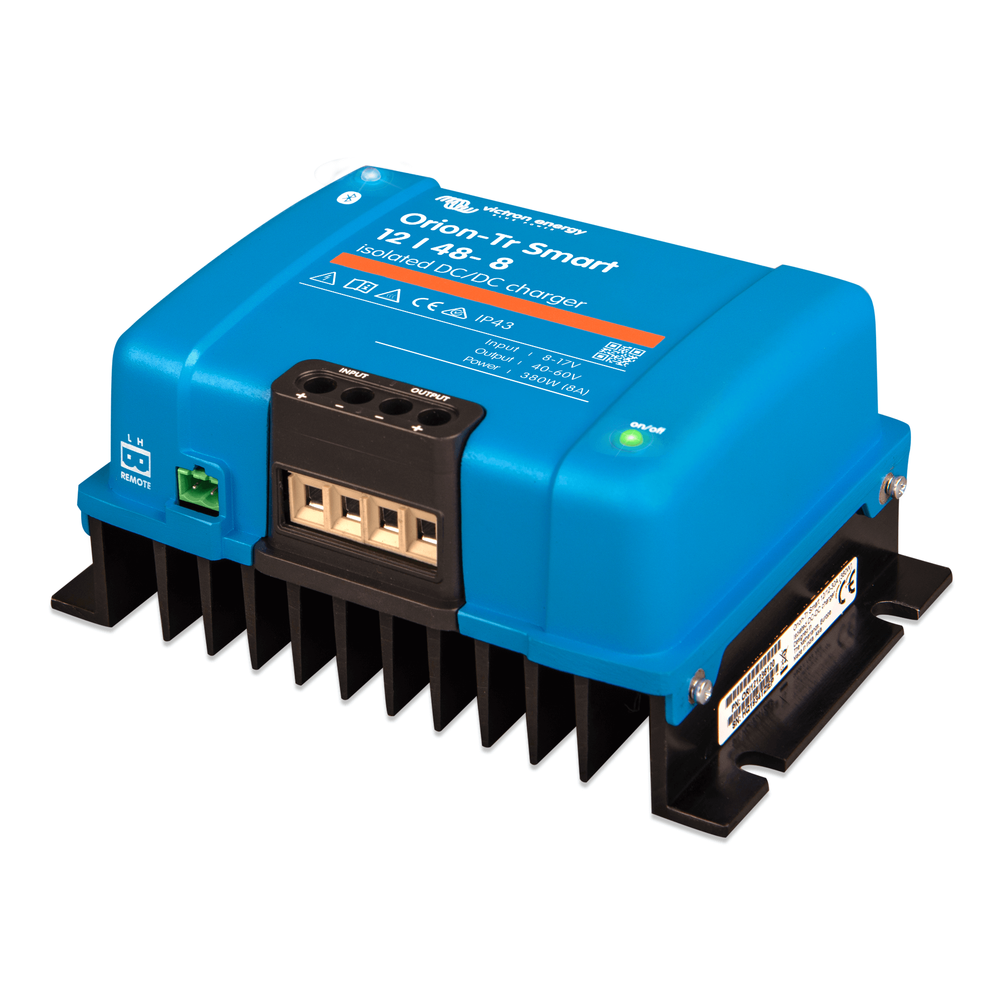 Victron Energy – Orion-Tr Smart 12/48-8A (380W) Isolated DC-DC Charger | ORI124838120
