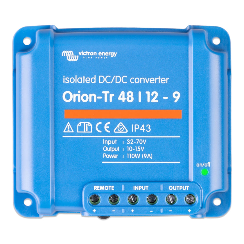 Victron Energy Orion-Tr 48/12-9A (110W) Isolated DC-DC Converter | ORI481210110