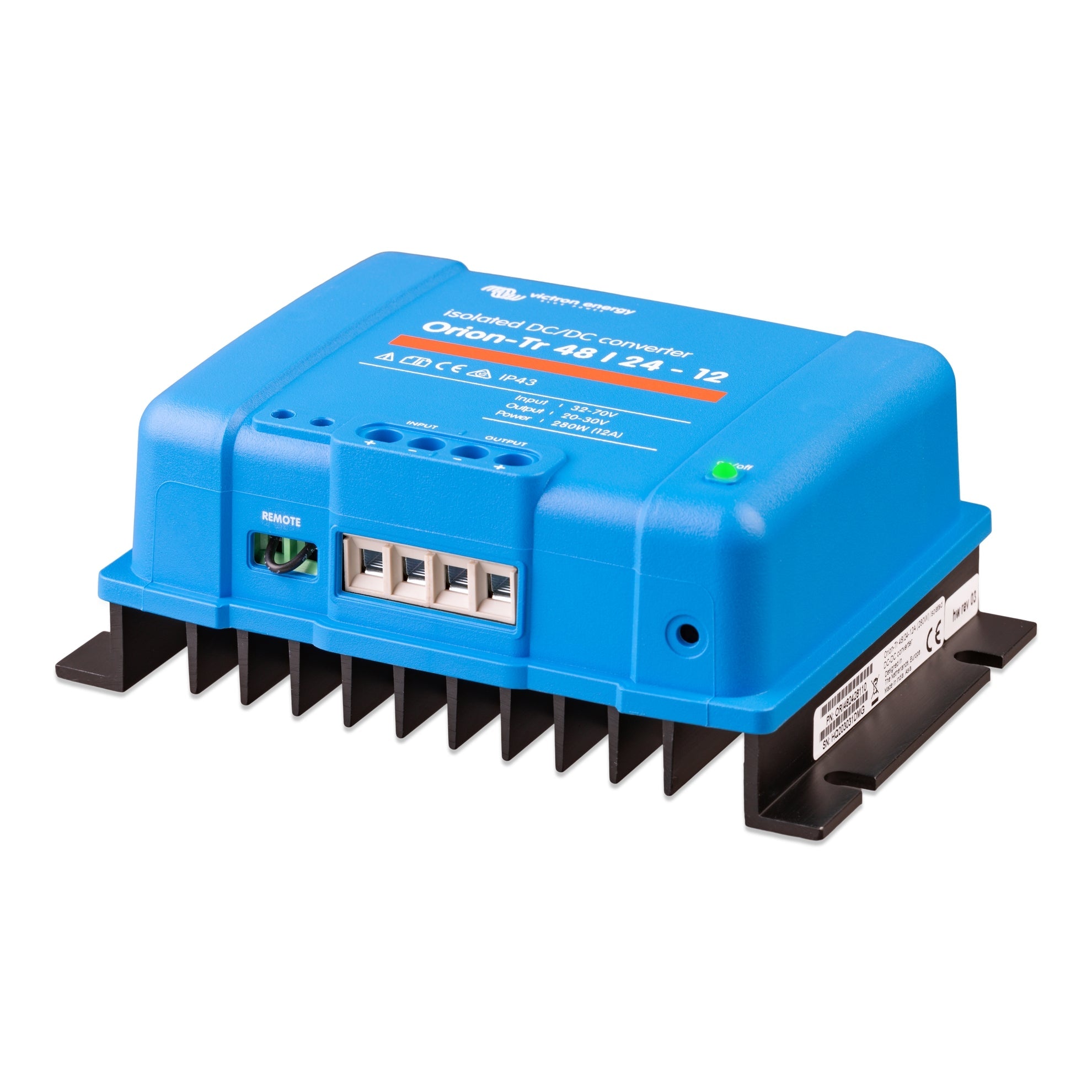 Victron Energy Orion-Tr 48/24-12A (280W) Isolated DC-DC Converter | ORI482428110