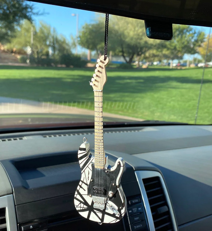 EVH – “Franky” (White/Black) 6″ Holiday Ornament
