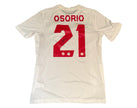 Jonathan Osorio Autographed Canada Men's National Team Nike Replica White Jersey