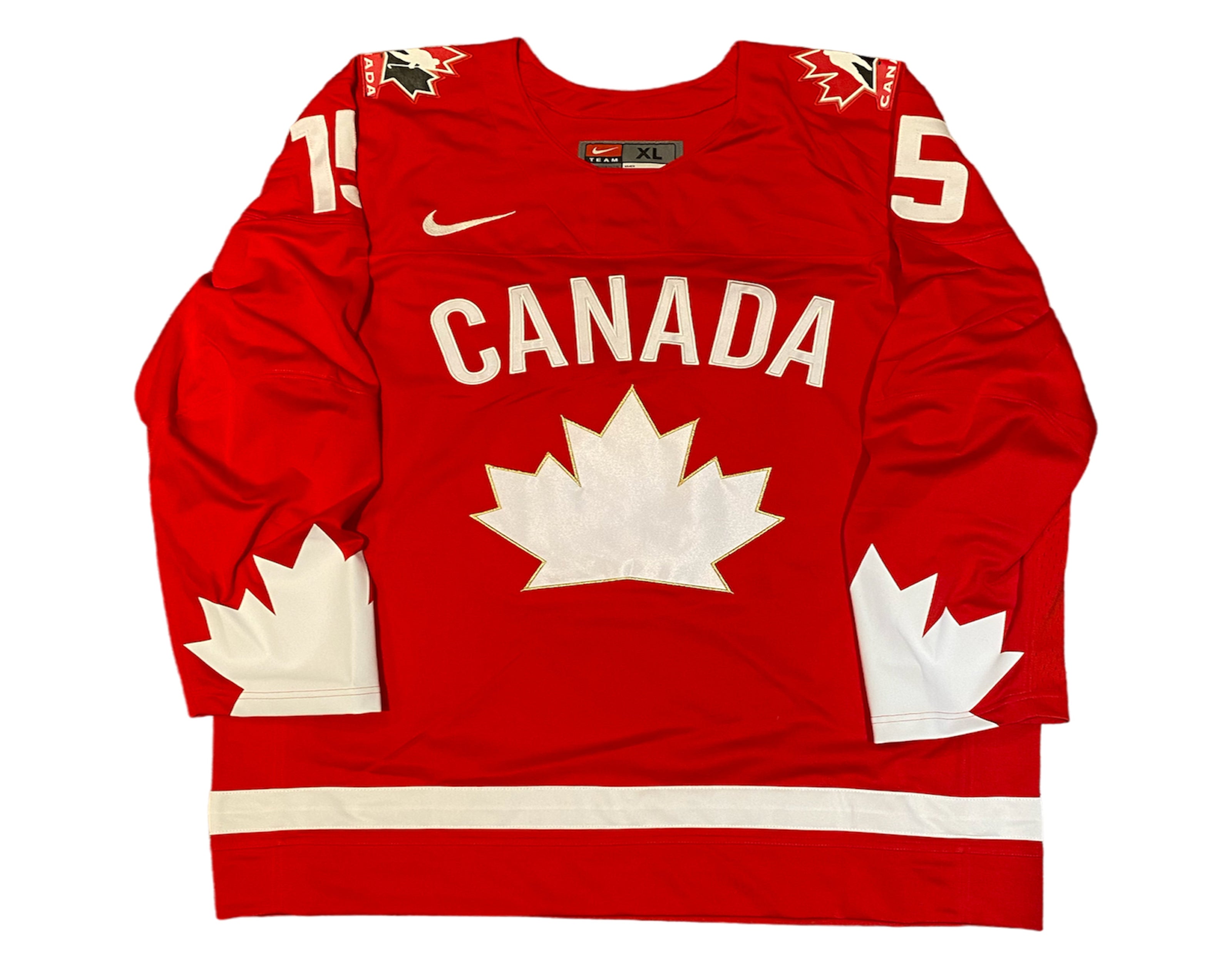 Brennan Othmann Autographed Team Canada Heritage Red Nike Jersey Inscribed 