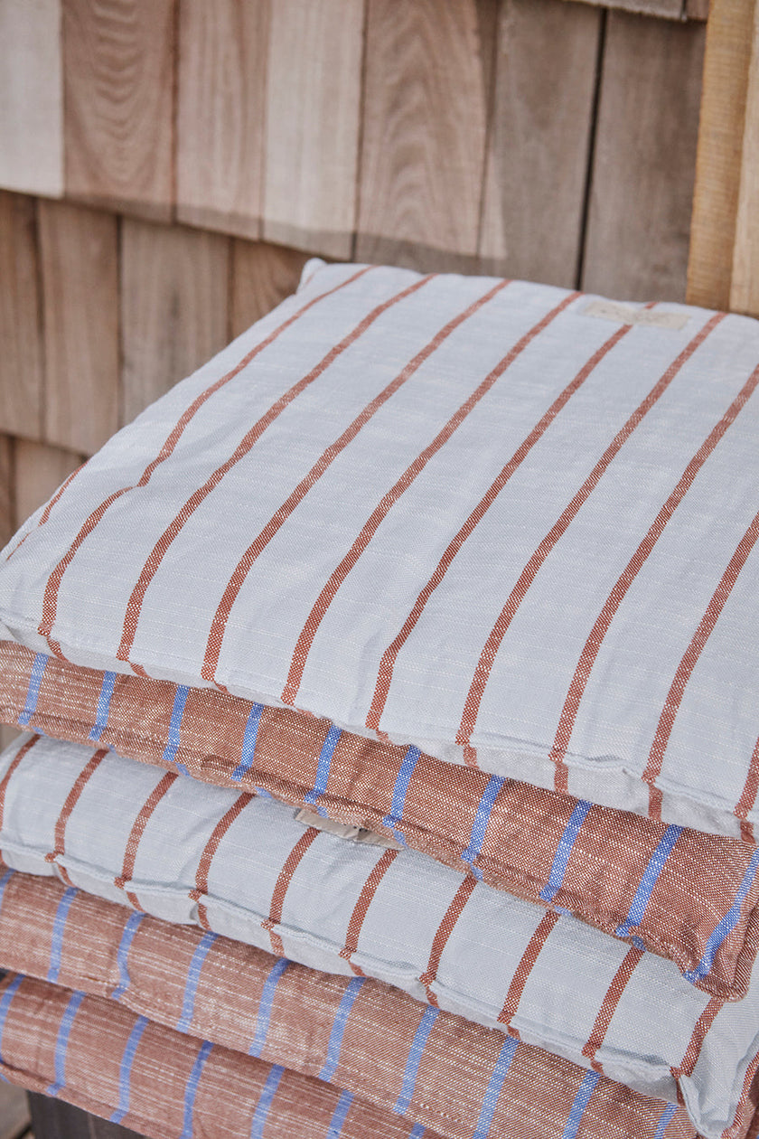 Outdoor Kyoto Cushion Square - Pale Blue