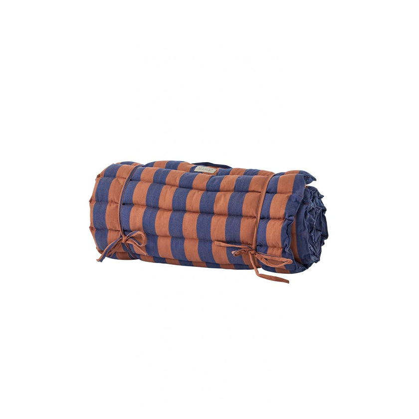 Outdoor Kyoto Sun Mattress - Caramel / Blue