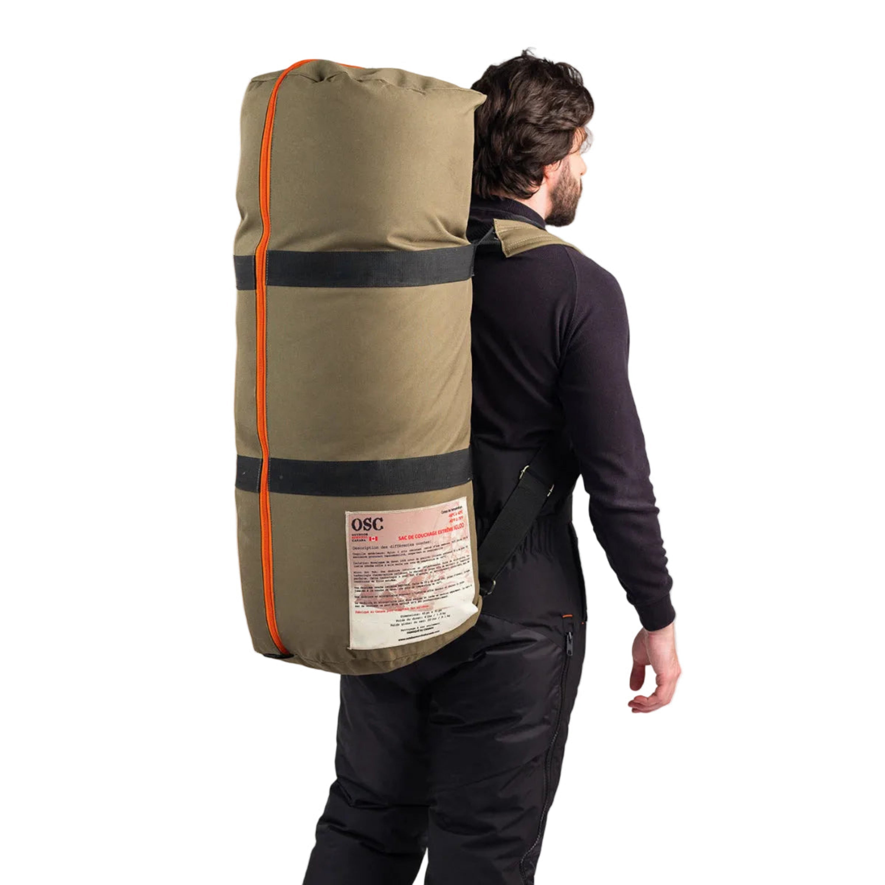 Outdoor Survival Canada Igloo Oversize Layered Down Sleeping Bags -60C/-76F