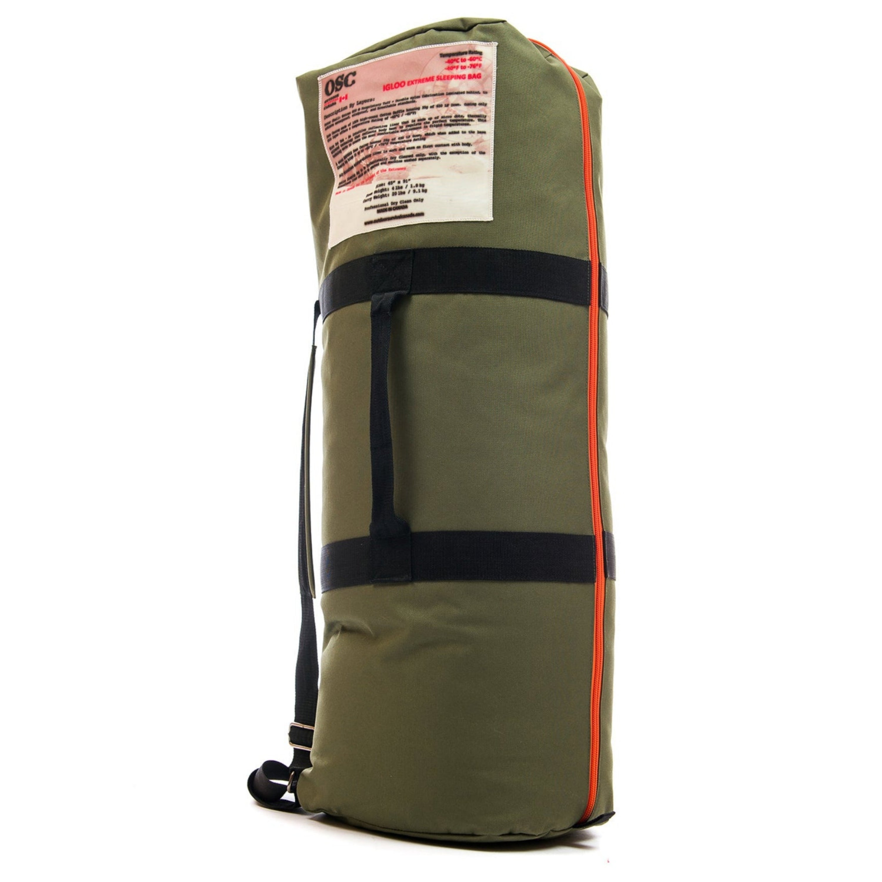Outdoor Survival Canada Igloo Oversize Layered Down Sleeping Bags -60C/-76F