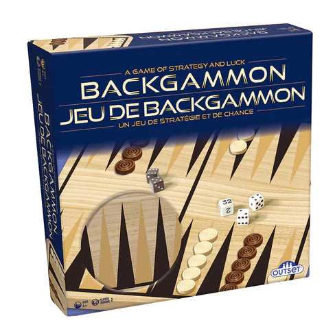 Outset Media - Backgammon (Wood)
