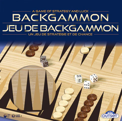 Outset Media - Backgammon (Wood)