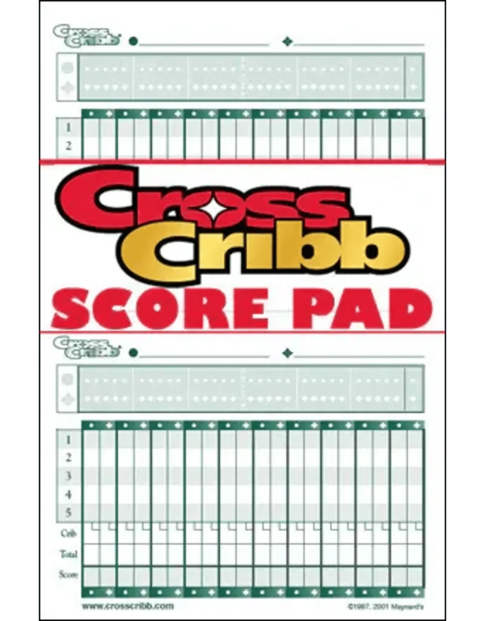 Outset Media - CrossCribb: Score Pads