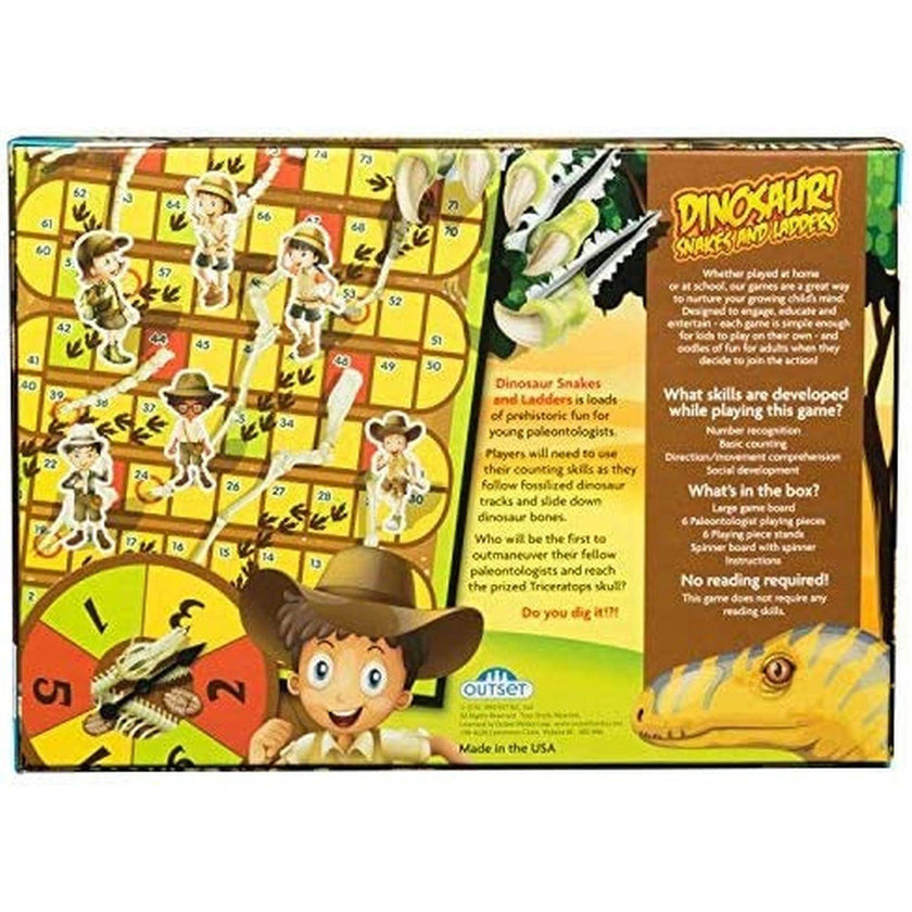 Outset Media - Dinosaur Snakes and Ladders
