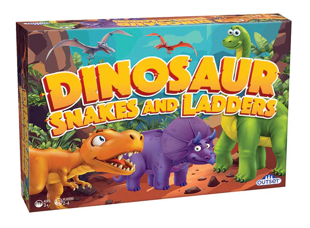 Outset Media - Dinosaur Snakes and Ladders (new design)