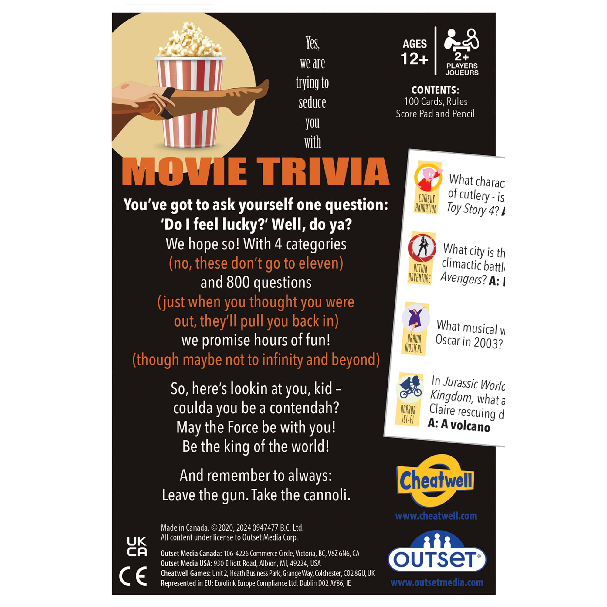 Outset Media - Movie Trivia Game