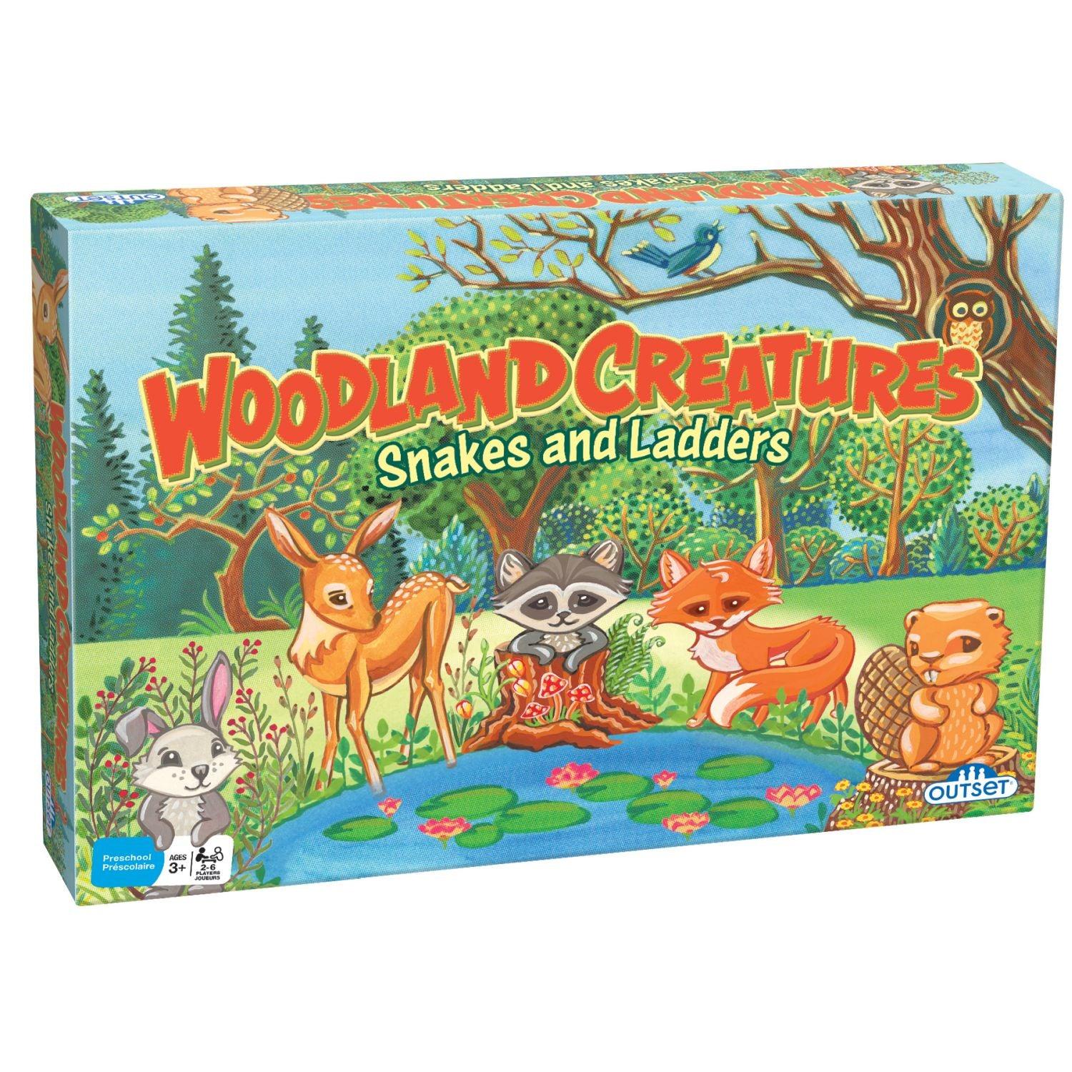 Outset Media - Woodland Creatures Snakes and Ladders