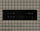 Overlay de commande de four Frigidaire 5304534821 noir