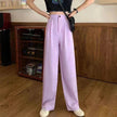 Oversized Women's Drape Suit Pants Loose Straight Leg