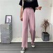 Oversized Women's Drape Suit Pants Loose Straight Leg