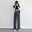Oversized Women's Drape Suit Pants Loose Straight Leg