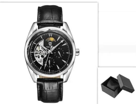 P Katwis Tourbillon watches: Men's starburst waterproof automatic mechanical.