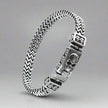 GoSteel Men's Skull ID Bracelet